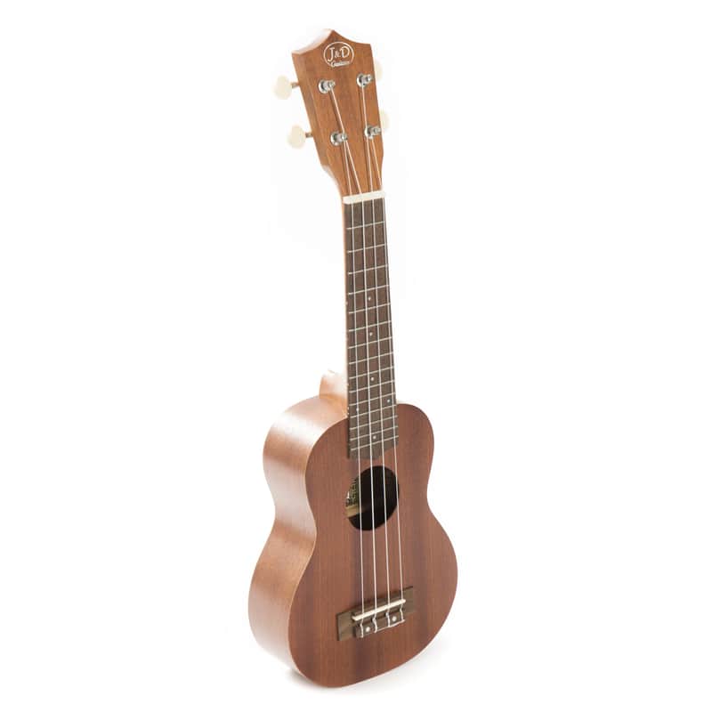J & D Standard Soprano Ukulele Natural - Soprano Ukulele image 1