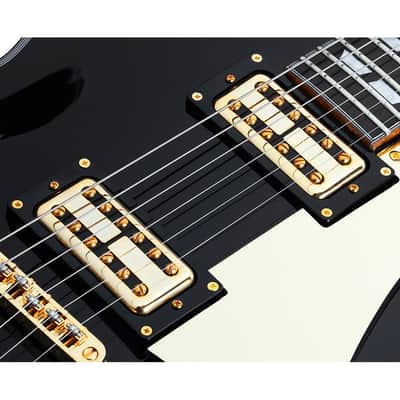 Schecter - 296-SHC - Retro Coupe - 6-String Electric Guitar - Gloss Black image 9