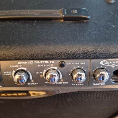 Line 6 Spider II 112 75-Watt 1x12" Digital Modeling Guitar Combo 2003 - 2006 - Black image 2