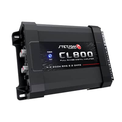 Stetsom CL800-4 Car Amplifier 800W RMS 4 Channel 2 Ohm Stereo Audio Amp image 3