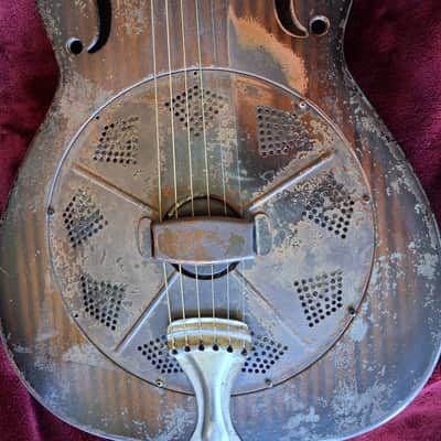 National Triolian 1930's - Steel body with Mahogany finish image 2