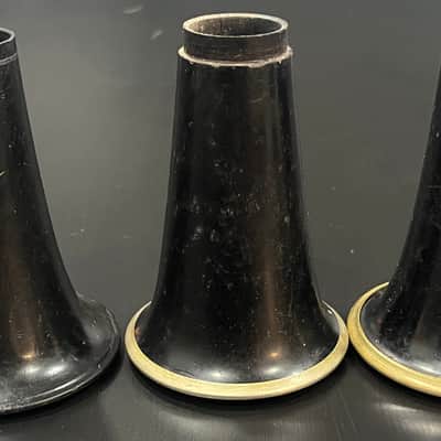 Lot of 10 Vintage Clarinet Bells - Wood image 2
