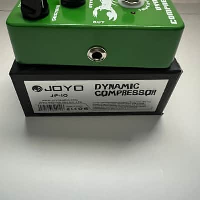 JOYO | JF-10 | Dynamic Compressor | Low Noise | Classic Sound | Green | Electric Guitar | Bass |True Bypass  image 8