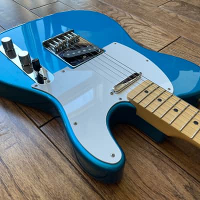 2014 Fender Telecaster Electric Guitar TL-STD Standard Series MIJ Lake Placid Blue image 9