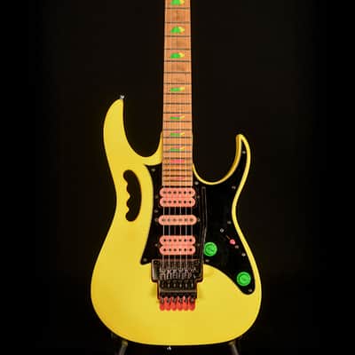 Ibanez JEM777-DY Steve Vai Signature with Edge Tremolo 1988 - Desert Sun Yellow image 2