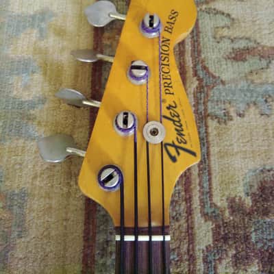 1973 Fender Precision Bass With Fretless Rosewood Fingerboard image 12