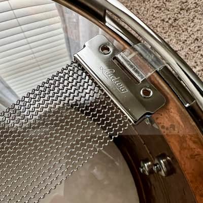 MINT: only 12 made, rare Ludwig Raw Hammered Bronze Phonic 8x14" Snare image 6