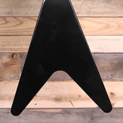 Immagine 2011 Gibson Melody Maker Flying V Electric Guitar Satin Black w/ Gigbag "Good Condition" - 3