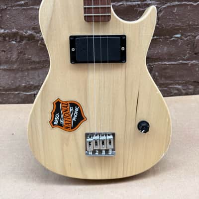 Kona Blaster USA Mini Electric Guitar – Natural Finish – 30" Overall Length – Used – Good Condition image 2