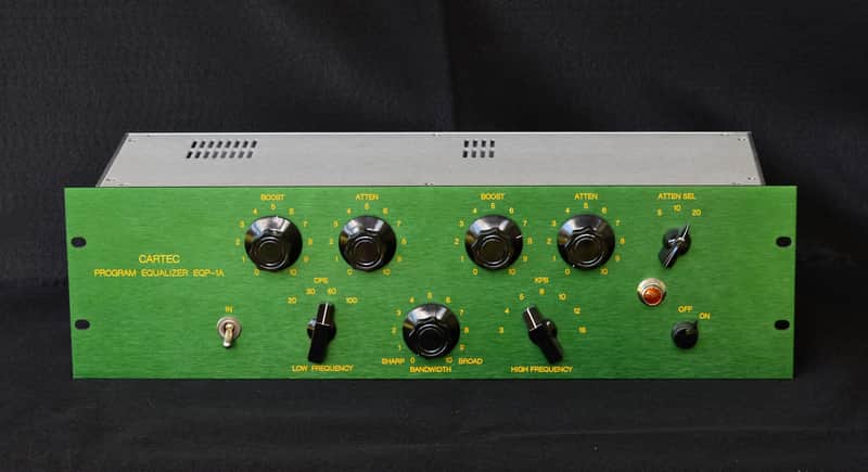 EQP-1A Pultec EQ Clone hand made by Cartec Audio Voted Best Sounding Pultec Copy image 1