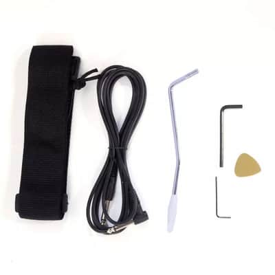 39-Inch Full-Size Electric Guitar Beginner Kit – Black with HSH Pickups, Bag, and Accessories image 4