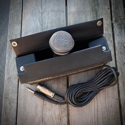 Realistic - HIGHBALL - Unidirectional Dynamic Microphone - 33-984A - 80s Japan - with Case + XLR-1/4” Cable image 7