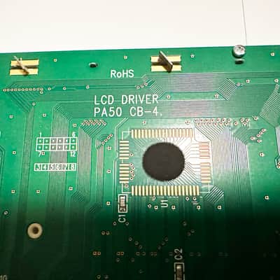 KORG PA50 Synthesizer LCD Display with a Bezel Assembly. Works Great ! image 7