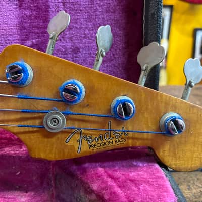 Fender Precision Bass Natural Refinish 1961 image 12