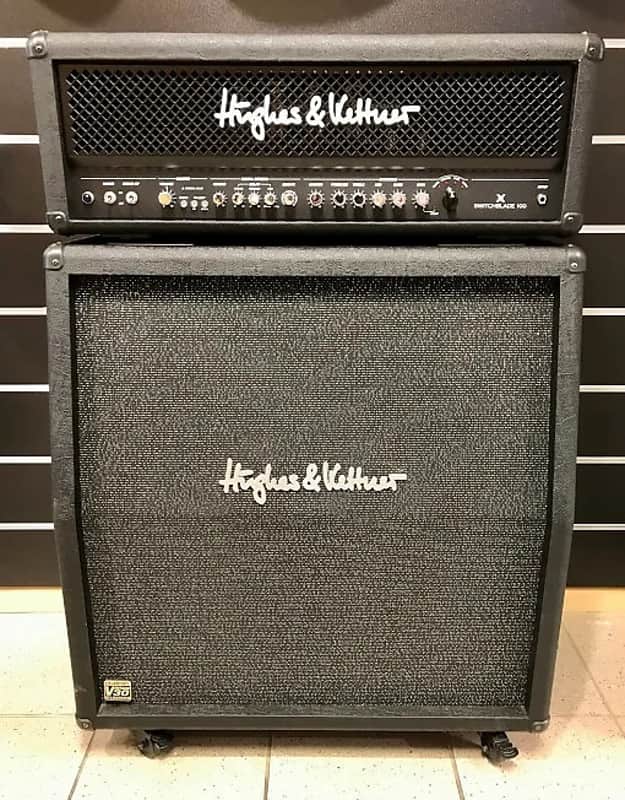 Hughes & Kettner Switchblade 4-Channel 100-Watt 4x12" Programmable Guitar Amp Half Stack image 1