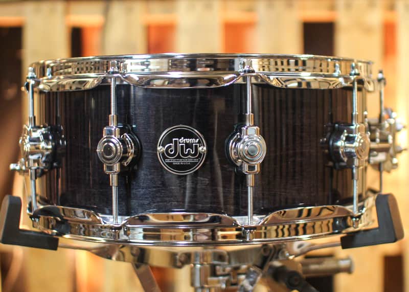 DW Performance Ebony Stain Snare Drum - 5.5x14 image 1