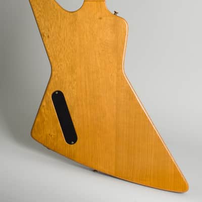Gibson Explorer Custom Shop Korina Edition Solid Body Electric Guitar (1983), ser. #80483500, original black hard shell case. image 4