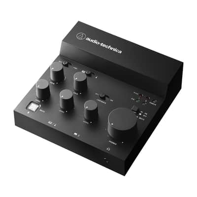 Audio-Technica AT-UMX3 Livestreaming USB Audio Mixer (Black) image 2