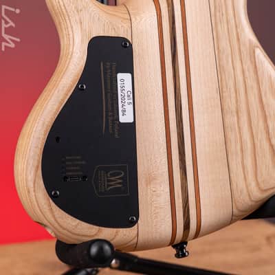 Mayones Cali 5 Mini Bass Flame Walnut Natural image 10