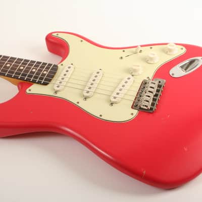 Nash Guitars S-63 Fiesta Red Lollar Pickups image 9