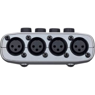 Zoom PodTrak P4 Portable Podcast Recorder with 2x Rode Podmic Dynamic Podcast Microphone and Essential Podcast Accessories image 4