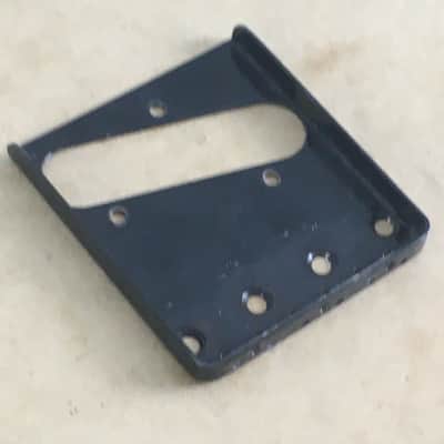 Vintage Style Black Metal Ashtray Tele Wilkinson By Sung iL Bridge Natural Relic image 2