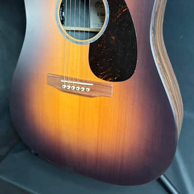 Martin D-X2E Ziricote Burst Dreadnought Acoustic-Electric Guitar Sunburst w/ Case image 4