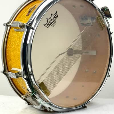 Trixon 20/13/16/5x14" 60's "Luxus" Outfit Drum Set - Gold Sparkle image 15
