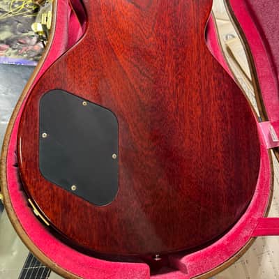 Gibson Custom Shop Les Paul 1960 V2 LTD. ED. Anniv. Reissue 2020 # 001502 - Tomato Soup Burst image 4