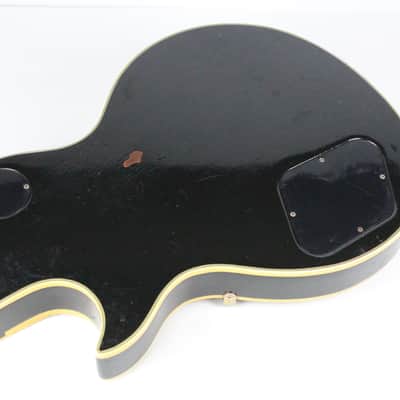 1979 Vintage Gibson Les Paul Custom 3-Pickup "Black Beauty" All Original Ebony 1970's OHSC Manual image 11
