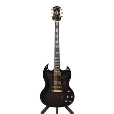 Used Gibson SG SUPREME SG Type Electric Guitar Silver/Gray 6-String image 3