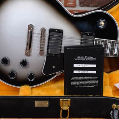 Gibson Custom Shop M2M Les Paul Custom w/ EMGs Silverburst 2025 w/OHSC image 11