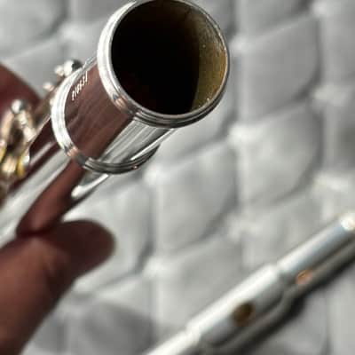 Gemeinhardt 3SHB Open-Hole Flute with Inline G, B-Foot 2010s - Silver-Plated image 4