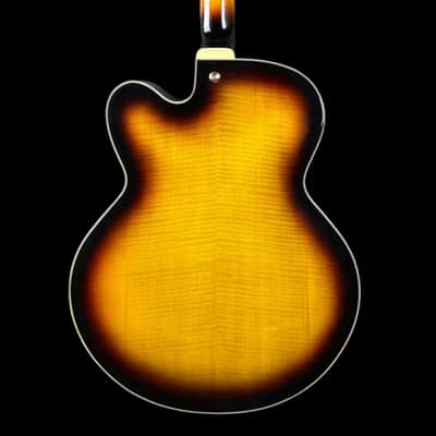 Ibanez AF155-AYS Antique Yellow Sunburst Artstar Semi Acoustic Guitar W/ Case image 4
