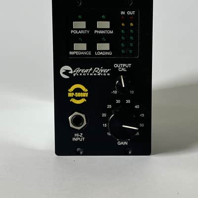 Great River Electronics MP-500NV 500 Series Mic Preamp Module 2010s - Black image 2