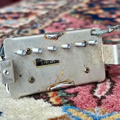 2 x 1961-1965 Gibson Patent Number sticker PAF humbucker pickup image 18