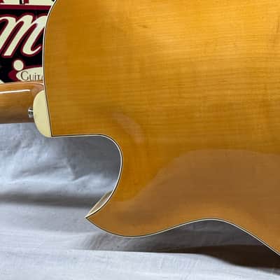 Yamaha AE-11 ae11 Archtop Electric Hollowbody Guitar with Case - Natural image 14