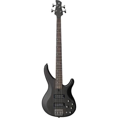 Yamaha TRBX504 4-String Premium Electric Bass Transparent Black w/ Rosewood Fretboard