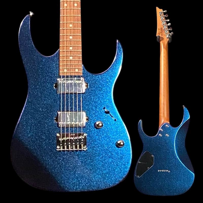 Ibanez GIO GRG121SP Electric Guitar - Blue Metal Chameleon image 1