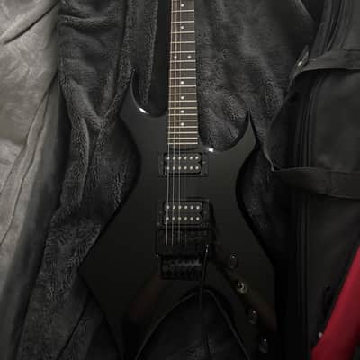 B.C. Rich Stranger Things “Eddie's” Inspired NJ Warlock 2022 - Black image 1