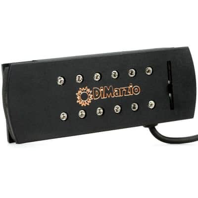 NEW DiMarzio DP138 Virtual Acoustic Soundhole Guitar Pickup w/ Volume - BLACK image 1