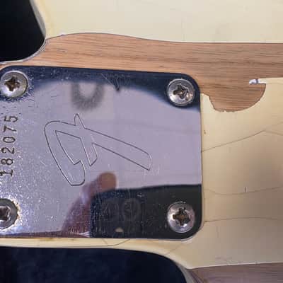 Fender Telecaster with Rosewood Fretboard 1966 - Olympic White image 4