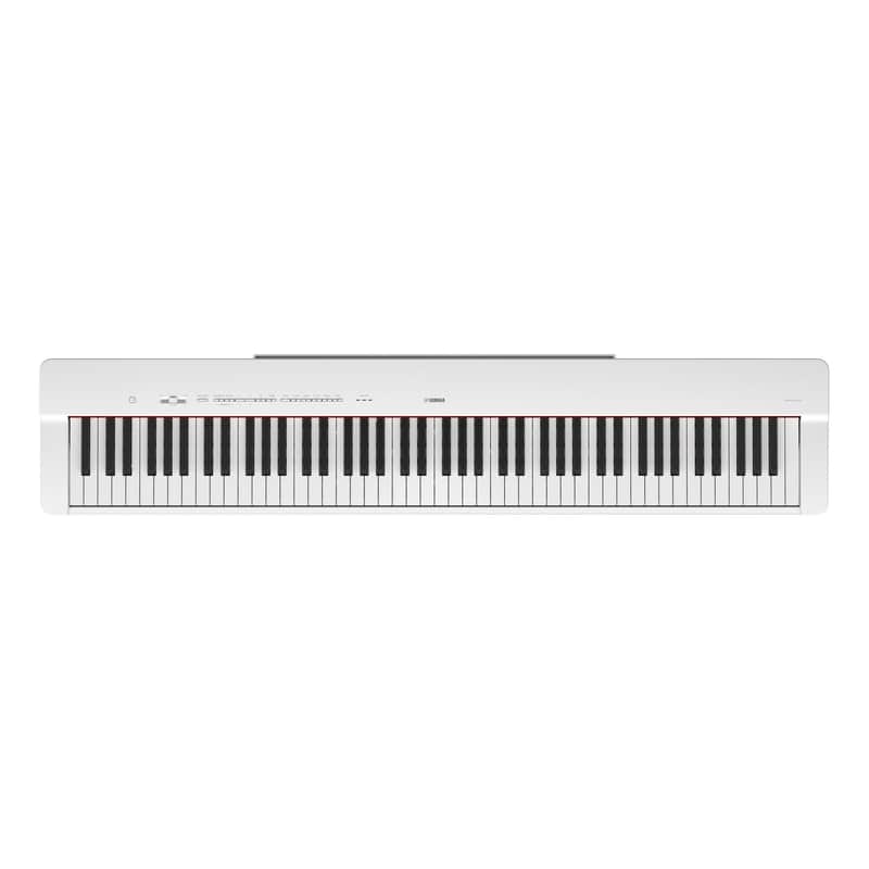 Yamaha P-225 88-Note GHC Digital Piano, White image 1