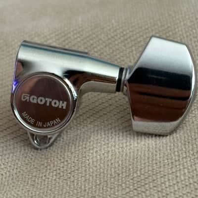 Gotoh SG301-01 MG 3X3 Magnum Lock Tuners Locking Tuning Keys - Chrome image 2