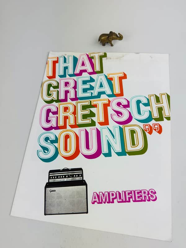 Gretsch Amplifiers Catalog 1968 image 1