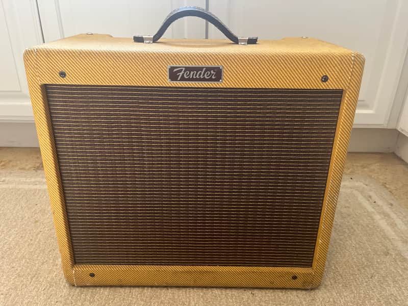 Fender Blues Junior Lacquered Tweed 15-Watt 1x12" Guitar Combo 2016 - Present - Lacquered Tweed image 1