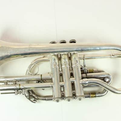 Bach Stradivarius Model 184 Shepherds Crook Cornet NICE image 2