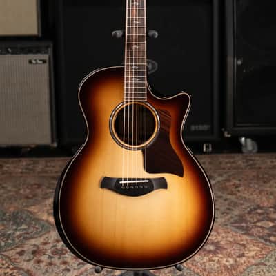 Taylor (1 of 42) Builder's Edition 814ce LTD Grand Auditorium Acoustic/Electric Guitar - Macassar with Hardshell Case image 3