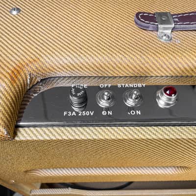 2004 Fender 5E8-A '57 Twin-Amp Tweed 2x12" 40w Combo Amp image 6