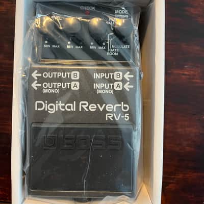 Boss RV-5 Digital Reverb (Dark Gray Label) 2002 - 2015 - Grey